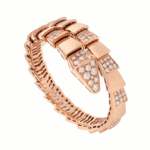 [Eternal Jewelry]SERPENTI WIDE BRACELET PINK GOLD DIAMOND