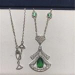 [Eternal Jewelry]DREAM NECKLACE MALACHITE DIAMOND SILVER - Image 3