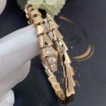 [Eternal Jewelry]SERPENTI BRACELET DIAMONDS PINK GOLD - Image 6