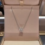 [Eternal Jewelry]SERPENTI  NECKLACE DOUBLE RING DIAMOND - Image 5