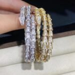 [Eternal Jewelry]SERPENTI BRACELET GOLD DIAMOND DOUBLE ROW - Image 6