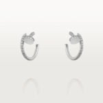 [Eternal Jewelry]JUSTE EARRINGS 12.75MM SILVER DIAMOND - Image 2