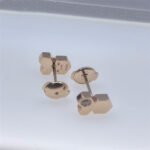 [Eternal Jewelry]BEE LOVE PINK GOLD DIAMOND EARRINGS - Image 6