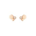 [Eternal Jewelry]BEE LOVE PINK GOLD DIAMOND EARRINGS