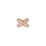[Eternal Jewelry]JEUX DE PINK GOLD DIAMOND EARRINGS