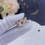 [Eternal Jewelry]JEUX DE PINK GOLD DIAMOND EARRINGS - Image 2