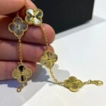 [Eternal Jewelry]CLOVER 5 FLOWERS LASER BRACELET - Image 4
