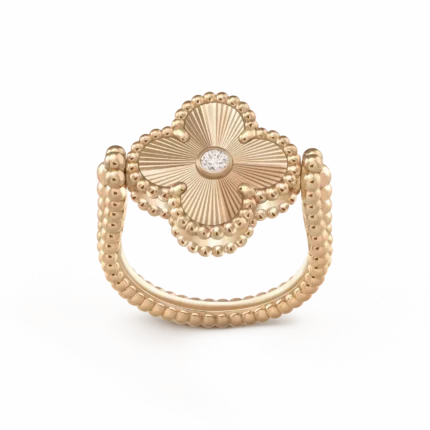 [Eternal Jewelry]CLOVER RIVERSIBLE ROSE GOLD RING