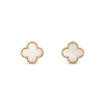 [Eternal Jewelry]CLOVER MINI GOLD EARRINGS - Image 2