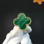 [Eternal Jewelry]CLOVER MALACHITE RING - Image 3