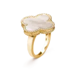 [Eternal Jewelry]CLOVER WHITE MOP RING