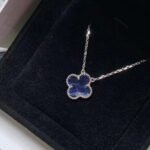 [Eternal Jewelry]CLOVER 15MM PIETERSITE NECKLACE SILVER - Image 3