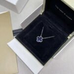 [Eternal Jewelry]CLOVER 15MM PIETERSITE NECKLACE SILVER - Image 4