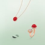 [Eternal Jewelry]PERLEE COULEURS DIAMOND ROSE GOLD BETWEEN THE FINGER RING - Image 2
