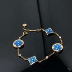 [Eternal Jewelry]STAR AND SUN 4 MOTIF BLUE BRACELET - Image 3