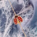 [Eternal Jewelry]LUCKY SPRING 1 MOTIF PINK GOLD BRACELET - Image 2