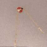 [Eternal Jewelry]LUCKY SPRING 1 MOTIF PINK GOLD BRACELET - Image 6
