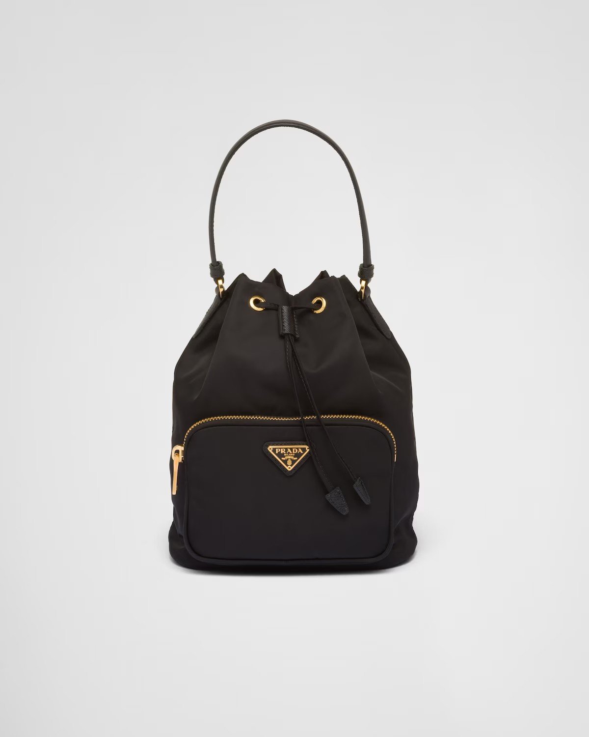 121cb4ff10a3b11108c1f8355a99035b.jpg Prada Duet Re-Nylon Bucket Bag - Image 1