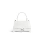 HOURGLASS Crocodile embossed small handbag
