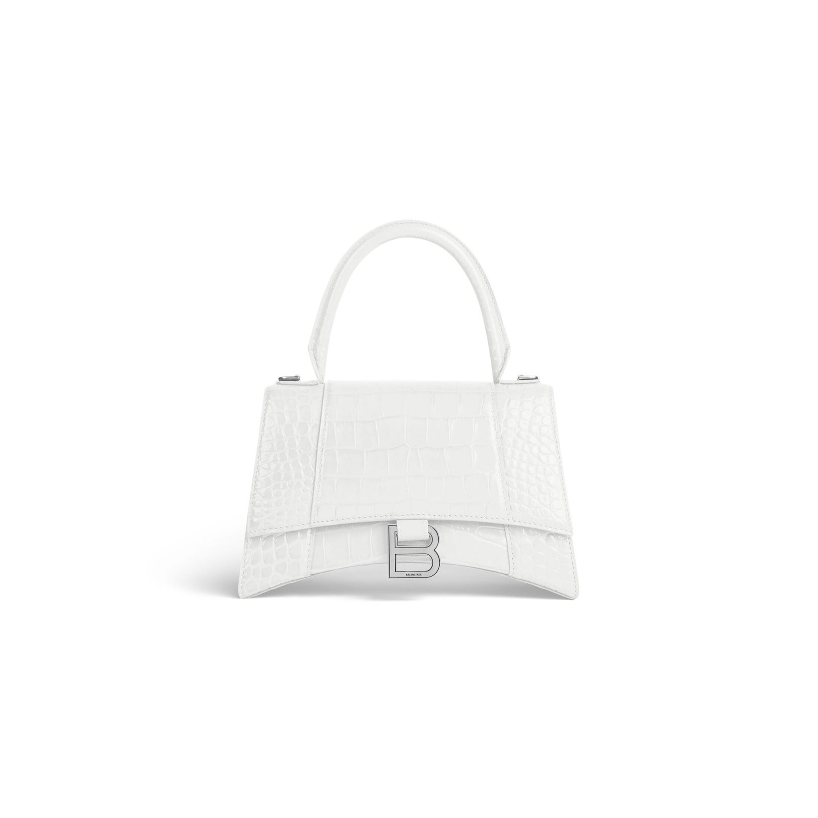 167643636f900e5d80d6e581e31b56d2.jpg HOURGLASS Crocodile embossed small handbag - Image 1