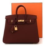 Togo Birkin 25 Rouge H - Image 10