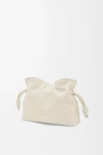 Mini Flamenco clutch in nappa calfskin - Image 3