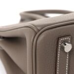 Togo Birkin 25 Etoupe - Image 10