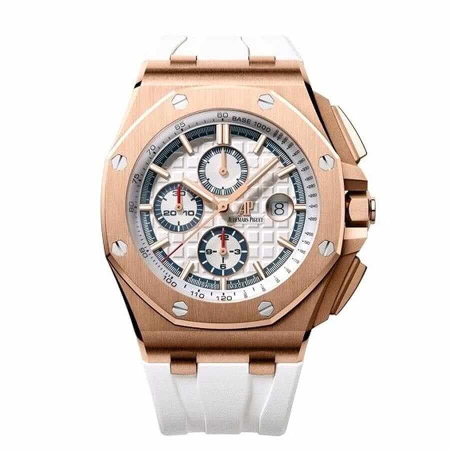 26408OR.OO_.A010CA.01rosegoldwhite.jpg Audemars Piguet Royal Oak Offshore 26408OR.OO.A010CA.01 Replica - Image 1