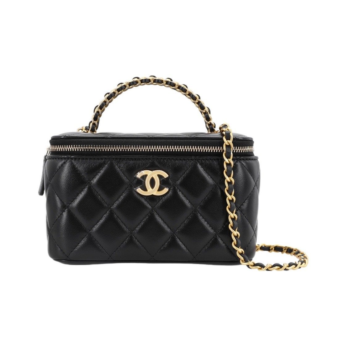 26ae4e82778ce58663369a81ca90fe34.jpg CHANEL 23S LONG BOX WITH TOP HANDLE - Image 1