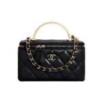 CHANEL 24S BOX WITH ACRYLIC TOP HANDLE