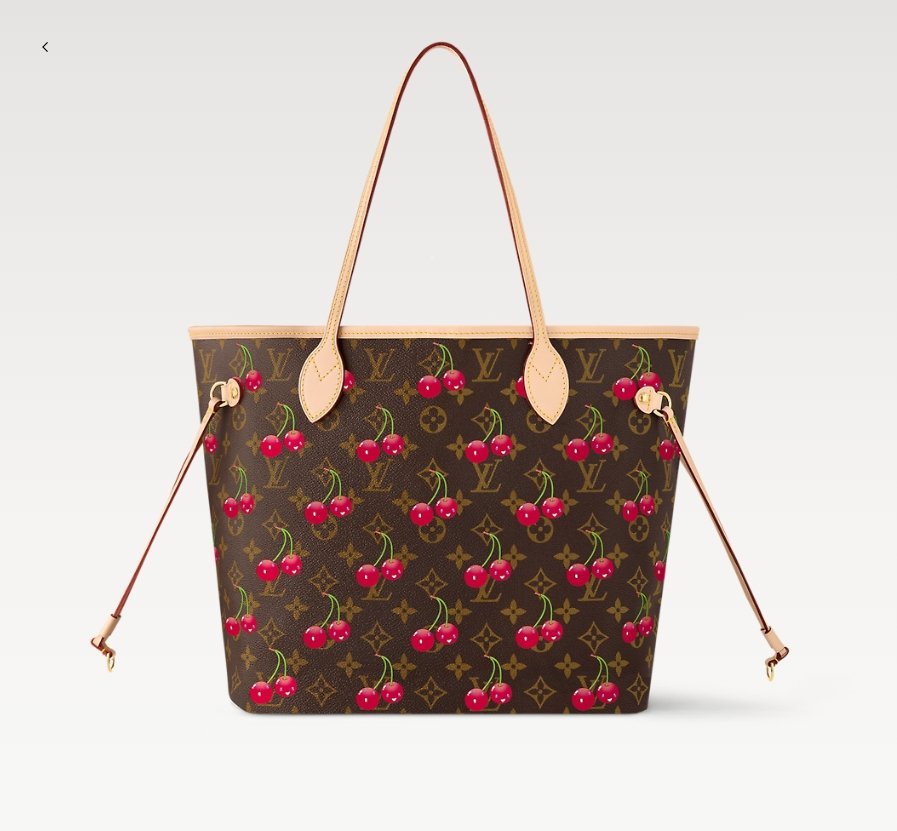 2ef1e0720cba3bcecebb1fa545203419.jpg LV x TM NEVERFULL Medium Handbag - Image 1