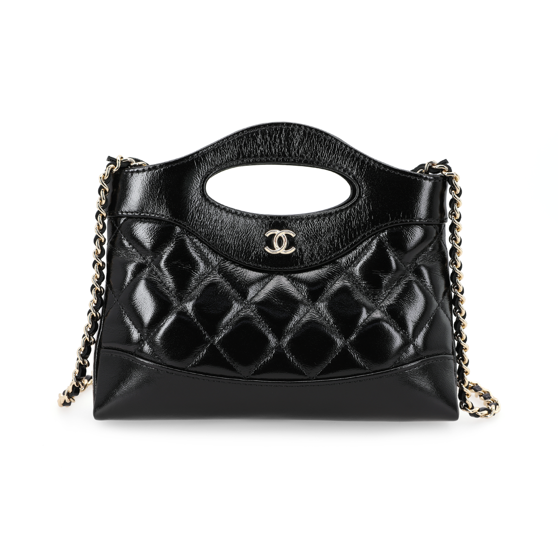 315906b5cd5e2f26b672c56df11aa27a.png CHANEL 31 NANO MINI SHOPPING BAG BLACK - Image 1