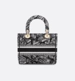 MEDIUM LADY D-LITE BAG Embroidery - Image 7