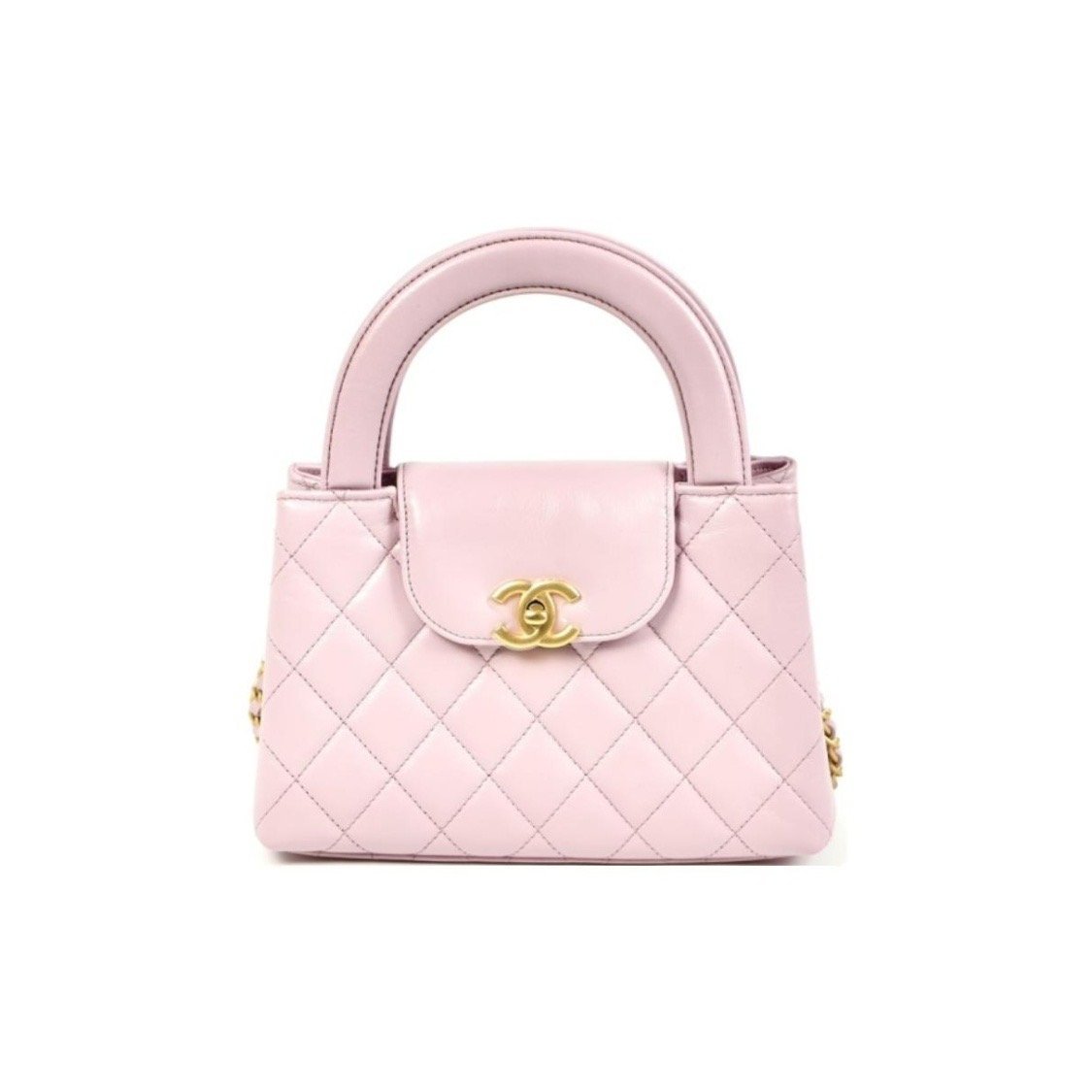 518902aa1d6371a7c597eefc2635babf.jpg CHANEL MINI SHOPPING BAG LIGHT PINK - Image 1
