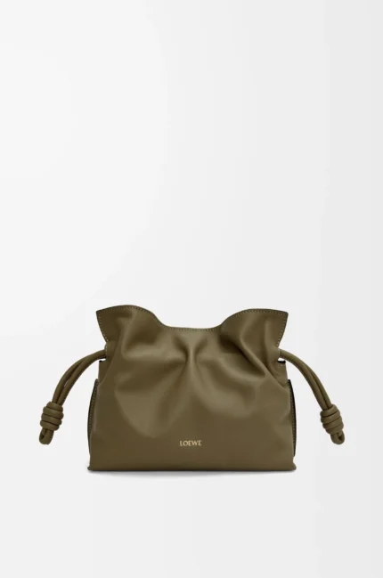 Mini Flamenco clutch in nappa calfskin