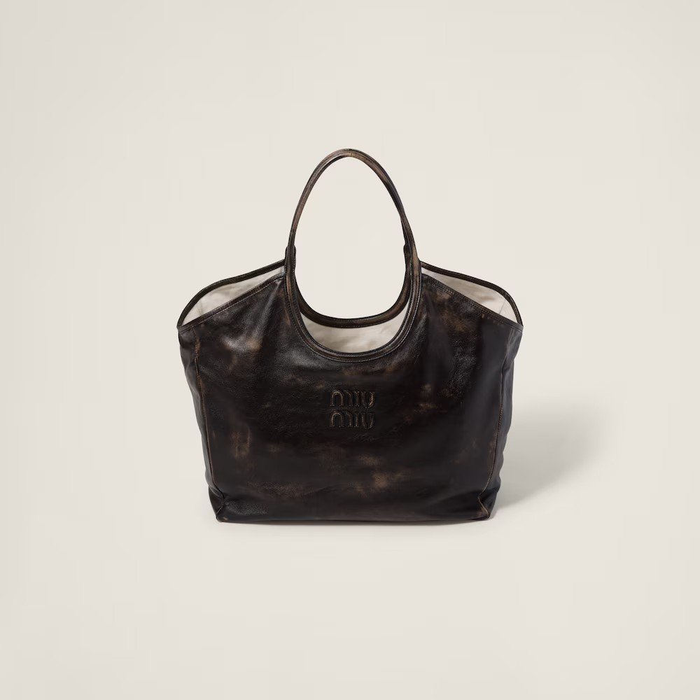 654fc223e304d8d83a43857944e3c8d1.jpg Leather tote bag - Image 1