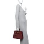 Togo Birkin 25 Rouge H - Image 2
