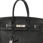 Togo Birkin 35 Black - Image 8