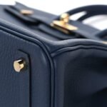 Togo Birkin 25 Bleu Abysse - Image 9
