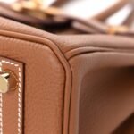 Togo Birkin 25 Gold - Image 9