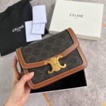 TEEN TRIOMPHE BAG IN TRIOMPHE CANVAS AND CALFSKIN