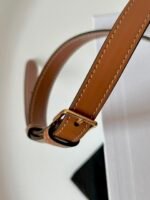 MEDIUM FOLCO BAG IN TRIOMPHE CANVAS AND CALFSKIN - Image 8