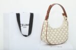 AVA BAG IN TRIOMPHE CANVAS AND CALFSKIN - Image 3