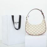 AVA BAG IN TRIOMPHE CANVAS AND CALFSKIN - Image 5