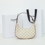 AVA BAG IN TRIOMPHE CANVAS AND CALFSKIN - Image 8