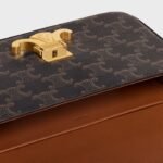 CHAIN SHOULDER BAG CLAUDE IN TRIOMPHE CANVAS - Image 5