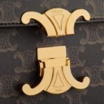 CHAIN SHOULDER BAG CLAUDE IN TRIOMPHE CANVAS - Image 6
