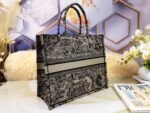 Large Dior Book Tote - Image 5