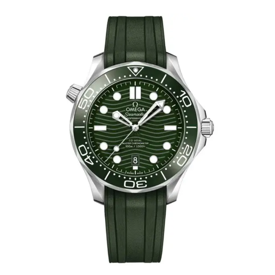Omega-Seamaster-Diver-300M-Green-Replica111.webp Omega Seamaster Diver 300M Green Replica - Image 1