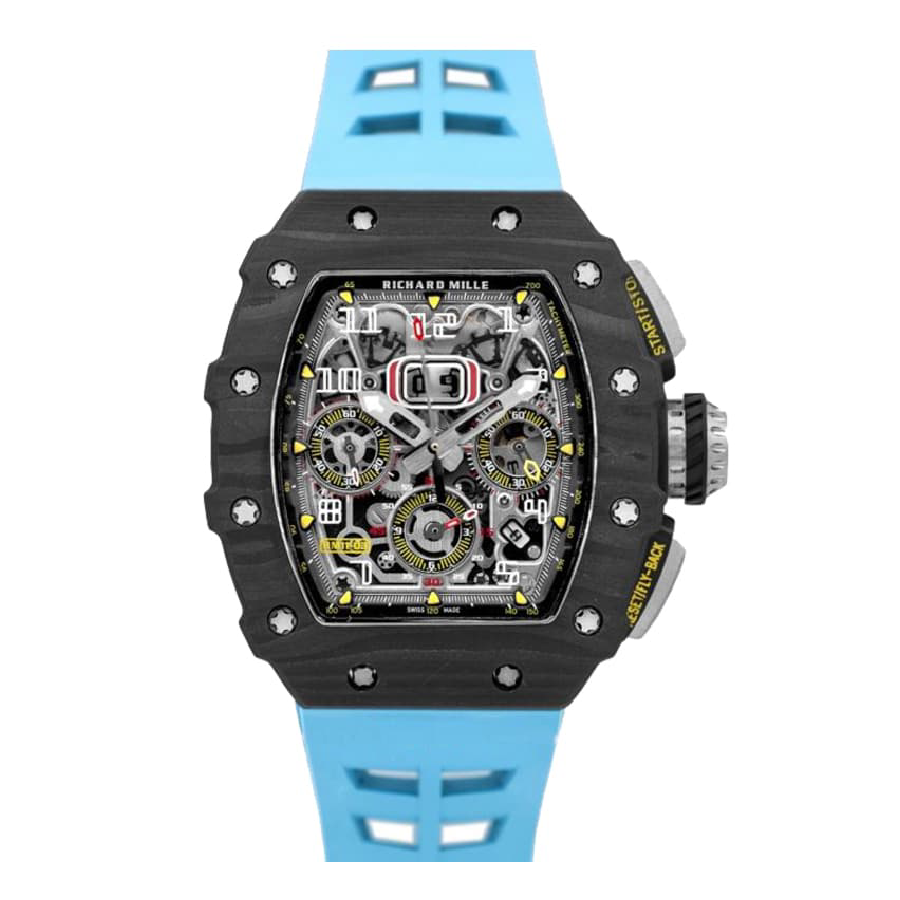 Richard-Mille-Ceramic-Replica.webp Richard Mille Flyback Chronograph RM011-03 Replica - Image 1